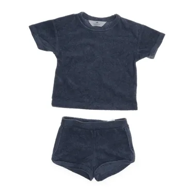 Set (Blå) från H&M Bomull, Polyester