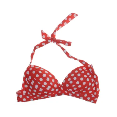 Bikini top (Rood, Wit) van Bonprix Collection Elastaan, Polyamide
