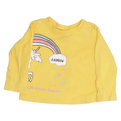 Långärmad t-shirt (Gul) från Koton Baby
