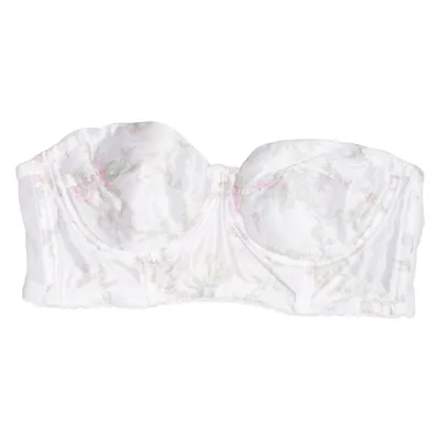 Bustier (White, Multicolored) from Abecita Elastane, Polyamide