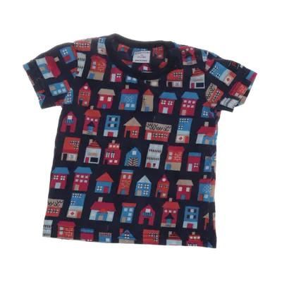 T-shirt (Blauw, Meerkleurig) van Polarn O. Pyret Katoen