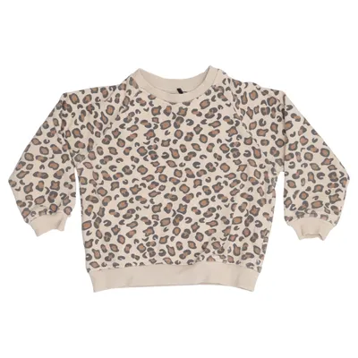 Collegetröja (Beige, Brun) från Minimarket Bomull, Polyester