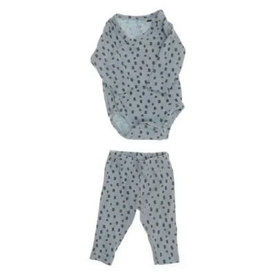 Set (Blauw, Zwart) van ICA I Love Eco Katoen, Elastaan