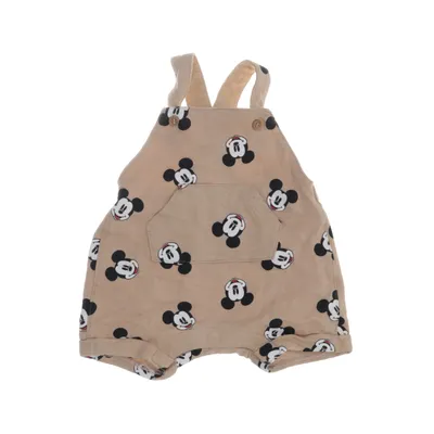 Korte tuinbroek (Beige, Meerkleurig) van H&M Katoen