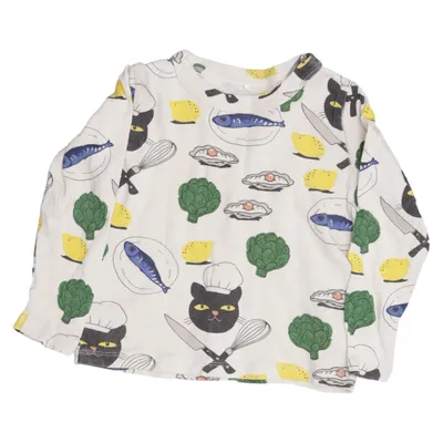 Langarmshirt (Beige, Mehrfarbig) von Mini Rodini Baumwolle