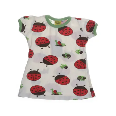 T-shirt (Vit, Röd, Grön) från Duns Ekologisk bomull