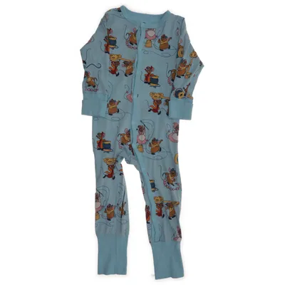 Rompers (Blue, Multicolored) from Polarn O. Pyret Organic cotton, Elastane
