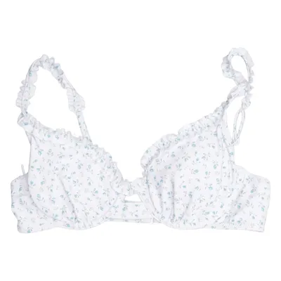 Bikini top (Wit, Blauw) van Bik Bok Swimwear Elastaan, Gerecycled polyester