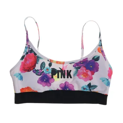 Sport-bh (Wit, Meerkleurig) van Pink Victoria's Secret Elastaan, Polyamide, Polyester