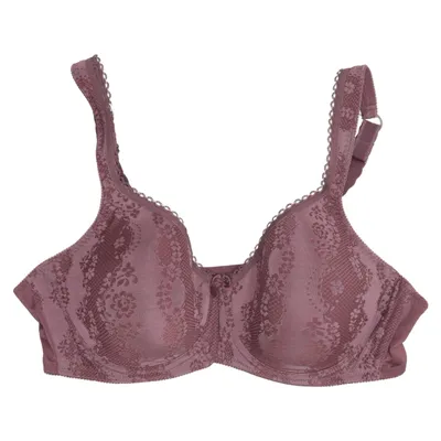Bra (Purple) from Swegmark Elastane, Polyamide