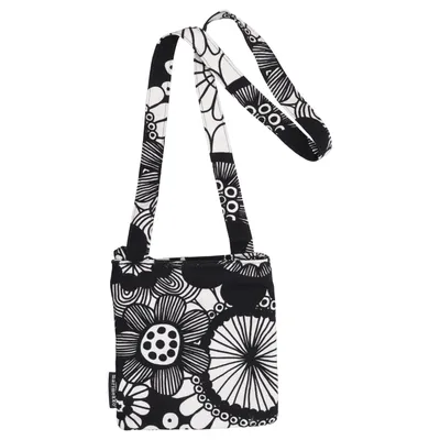 Stoffbeutel (Schwarz, Weiß) von Marimekko