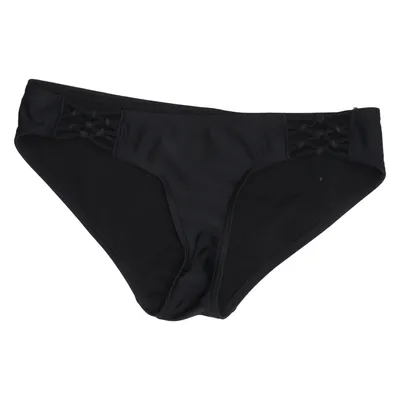 Bikini bottom (Black) from Beachy Secrets Elastane, Polyester