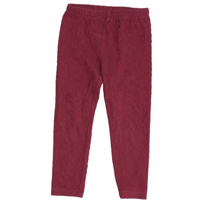 Legging (Violet) de Topolino Coton, Élasthane, Polyester