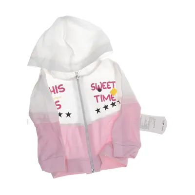 Hoodie (Pink, White) from Lollipop