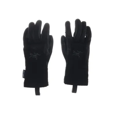 Leather gloves (Black) from Arc'teryx Leather, Polyester, Nylon, Elastane