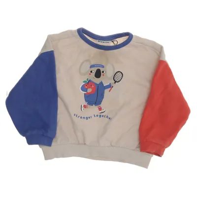 Sweatshirt (Beige, Meerkleurig) van Minories Katoen, Polyester