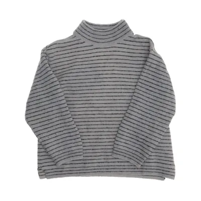 Sweater (Gray) from Zara Acrylic, Elastane, Nylon, Wool