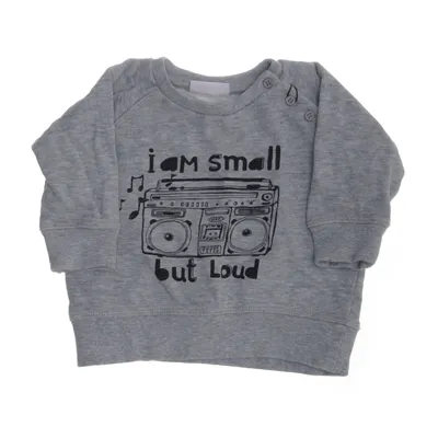 Sweatshirt (Grijs) van Baby by Lindex Katoen, Viscose