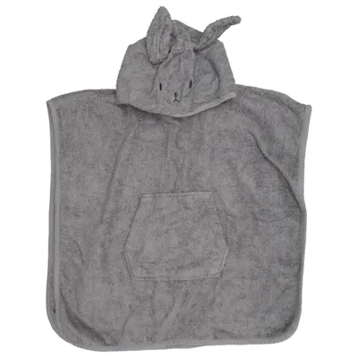 Cape de bain (Gris) de Borganäs Coton, Polyester