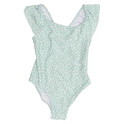 Maillot de bain une pièce (Vert, Blanc) de MIX Élasthane, Polyester