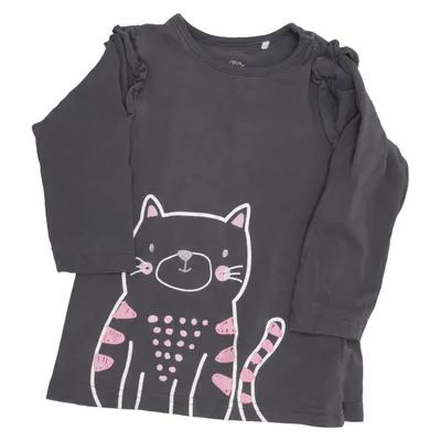Dress (Gray, Pink) from Topomini Cotton, Elastane