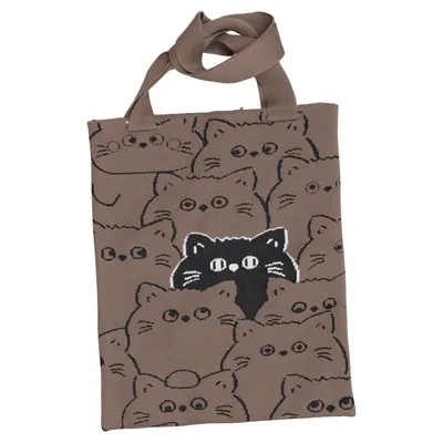 Canvas bag (Beige, Black)