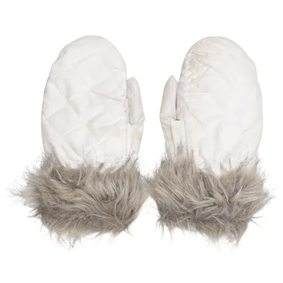 Moufles (Blanc) de Thermolite Acrylique, Polyamide, Polyester
