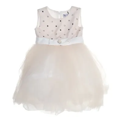 Dress (Beige) from Seker Kiz Cotton, Polyester