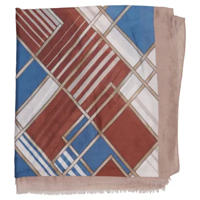 Neckerchief (Beige, Blue, Red) from Your Face Polyester