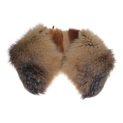 Pälskrage (Brun, Svart)