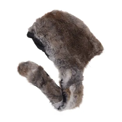 Bontpet (Beige, Meerkleurig) van Vintage Bont