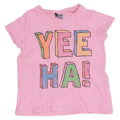 T-shirt (Roze, Meerkleurig) van Next Katoen
