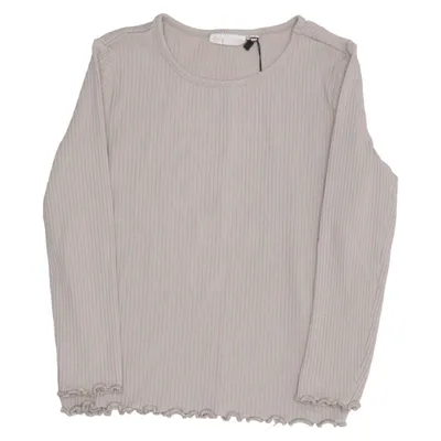 Långärmad t-shirt (Beige) från Amy Lucy Bomull, Elastan, Polyester