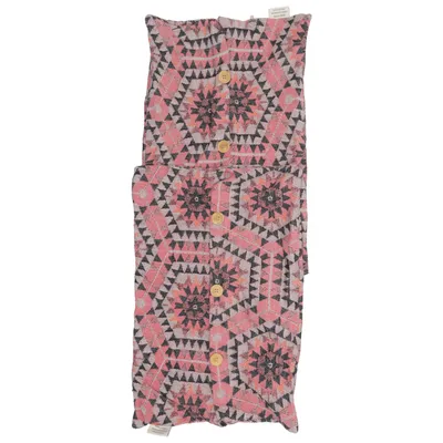 Sierkussensloop (Roze, Oranje, Zwart) van House of Rym Katoen
