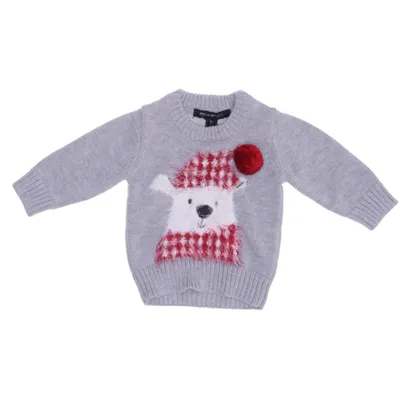 Jultröja (Grå) från MyWear Baby Akryl