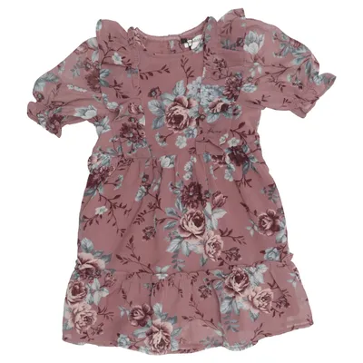 Kjole (Lilla, Flerfarvet) fra Newbie by KappAhl Polyester