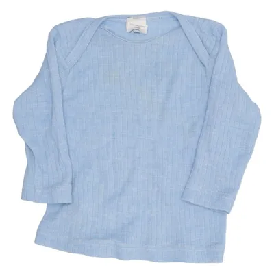 T-shirt à manches longues (Bleu) de Cosilana Coton, Polyamide, Laine