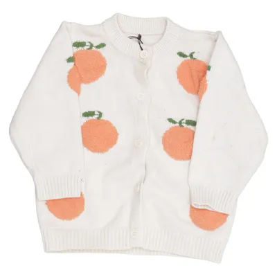 Cardigan (Beige, Oranje, Groen) Katoen, Elastaan, Polyamide