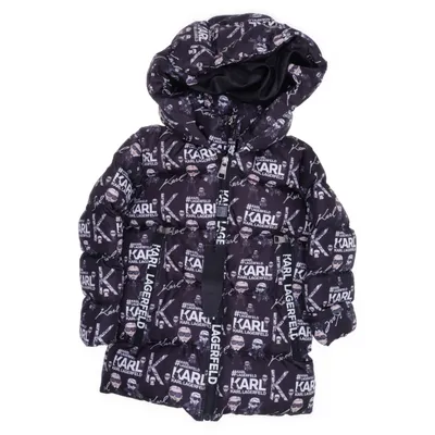 Winterjas (Zwart, Meerkleurig) van Karl Lagerfeld Polyester