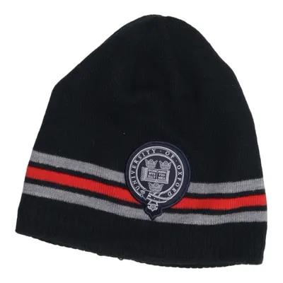 Beanie (Black, Gray, Red) from University of Oxford Acrylic, Polyester