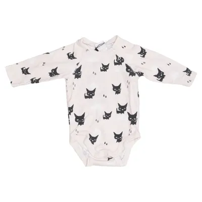 Body (Pink, Sort) fra Baby by Lindex Bomuld, Elastan