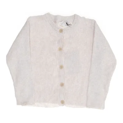 Cardigan (Beige) van Rikiki Katoen