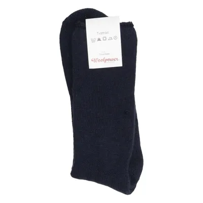 Knit socks (Blue) from Woolpower