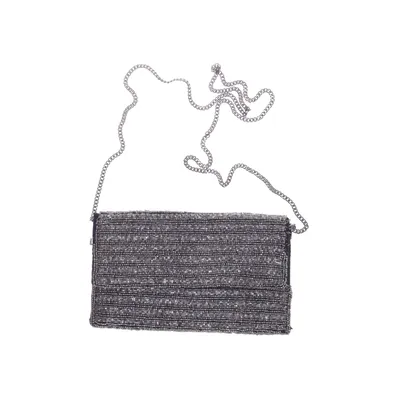 Clutch (Zilver) van Sfera Femme Collection Katoen, Polyester
