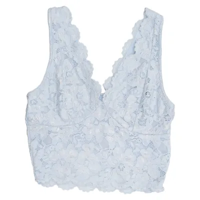 Bralette (Blauw) van Amisu Elastaan, Polyamide, Polyester