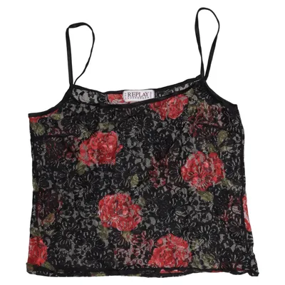 Bralette (Black, Multicolored) from Replay