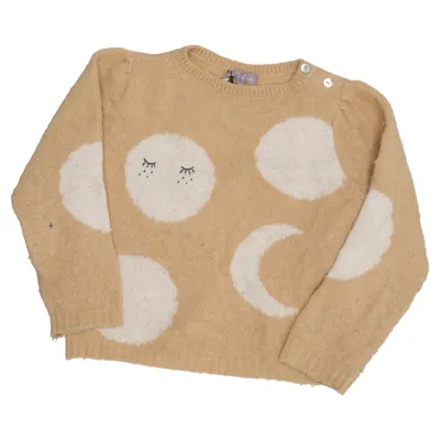 Sweater (Beige) from Émile et Ida Acrylic, Elastane, Metallic fiber, Polyamide, Wool