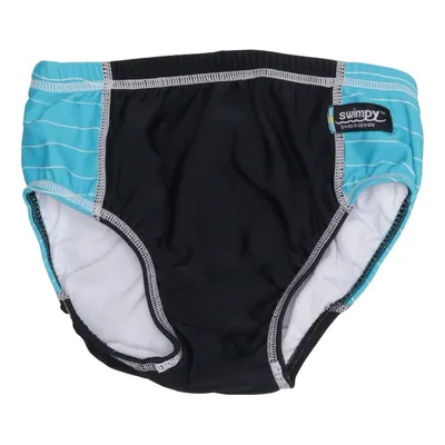 Maillot de bain (Bleu, Noir) de Swimpy Élasthane, Polyamide