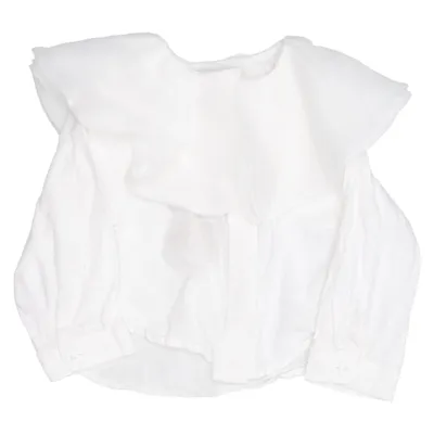 Blouse (White) from Donsje Cotton, Linen, Polyester