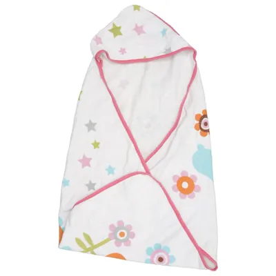Bath cape (White, Multicolored) from Hemtex Cotton